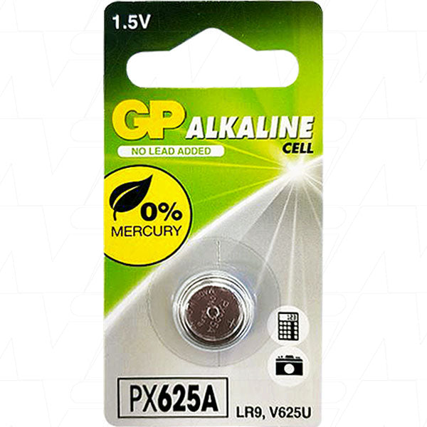 GP 625A (V625U, PX625A) 1.5V Alkaline Battery (Single)