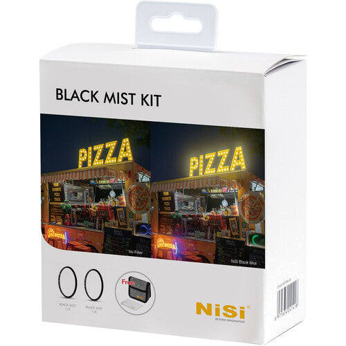 NiSi Black Mist 1/4 and 1/8 Filter Kit with Case
