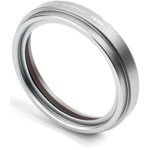 NiSi X100 Series NC UV Filter with 49mm Filter Adaptor, Metal Lens Hood and Lens Cap for Fujifilm X100/X100S/X100F/X100T/X100V (Silver)