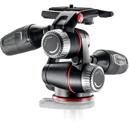 Manfrotto XPRO 3-Way Geared Pan & Tilt Head with 200-PL-14 Quick Release Plate