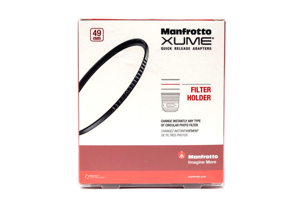 Manfrotto XUME Quick Release Filter Holder 49mm