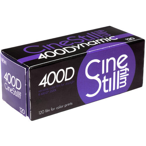 CineStill 400Dynamic C-41 Color Negative Film (120 Roll Film)